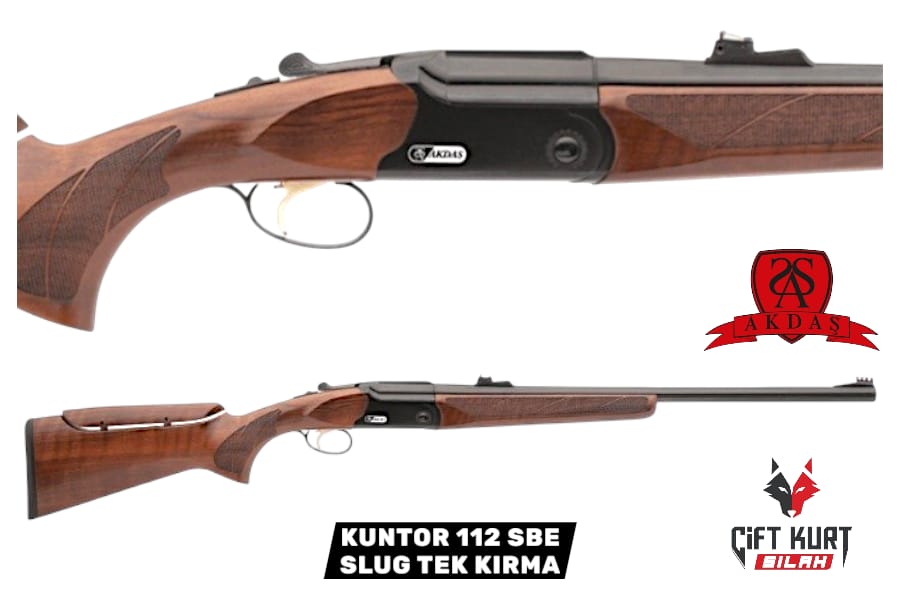 AKDAŞ KUNTOR 112 SBE SLUG TEK KIRMA YİVSİZ AV TÜFEĞİ